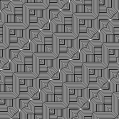 Sorunsuz tek renkli zikzak desen tasarım