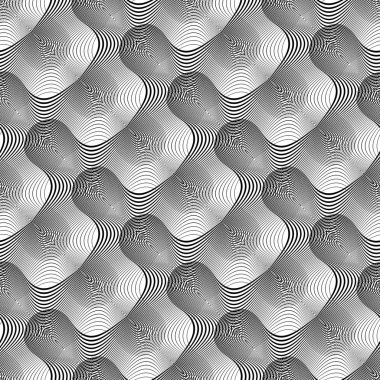 kesintisiz tek renkli ızgara desen tasarım