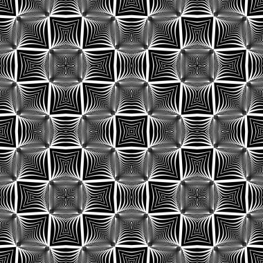 kesintisiz tek renkli dekoratif desen tasarım