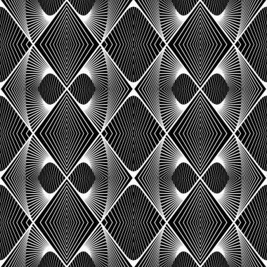 Sorunsuz tek renkli zikzak desen tasarım