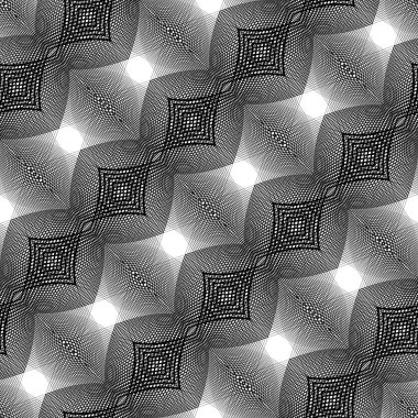 kesintisiz tek renkli ızgara desen tasarım