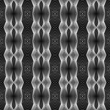 kesintisiz tek renkli dekoratif desen tasarım