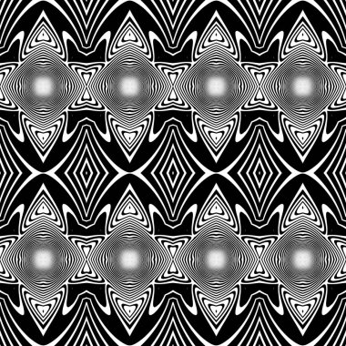 kesintisiz tek renkli çizgili desen tasarım