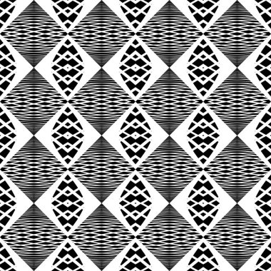 Sorunsuz tek renkli zikzak desen tasarım