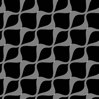 Sorunsuz tek renkli sallanan desen tasarım