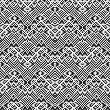 Sorunsuz tek renkli sallanan desen tasarım