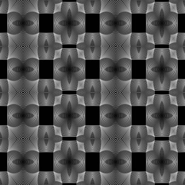 kesintisiz tek renkli dekoratif desen tasarım