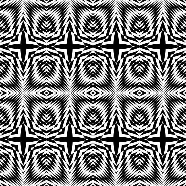 디자인을 완벽 하 게 흑백 체크 무늬 패턴 — 스톡 벡터