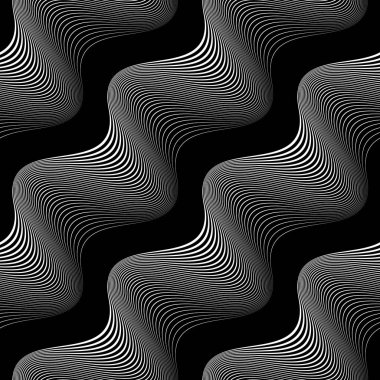 Sorunsuz tek renkli sallanan desen tasarım