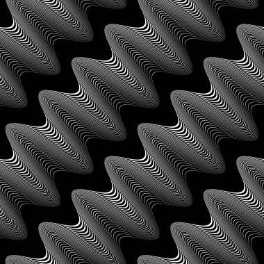 Sorunsuz tek renkli sallanan desen tasarım