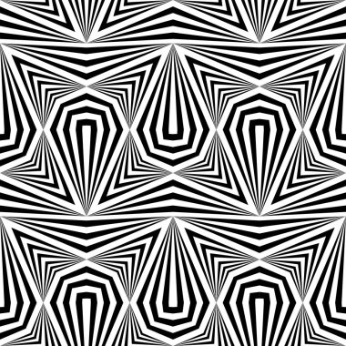 Sorunsuz tek renkli zikzak desen tasarım