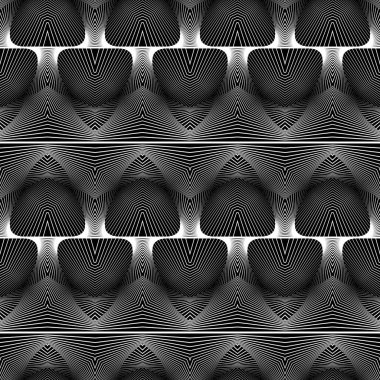 Sorunsuz tek renkli zikzak desen tasarım