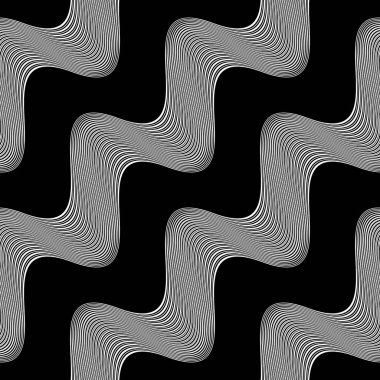 Sorunsuz tek renkli sallanan desen tasarım