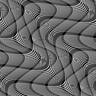 Sorunsuz tek renkli sallanan desen tasarım