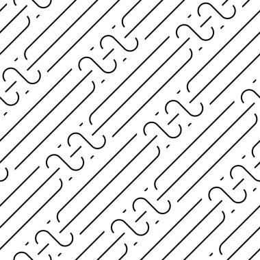 Sorunsuz tek renkli sallanan desen tasarım