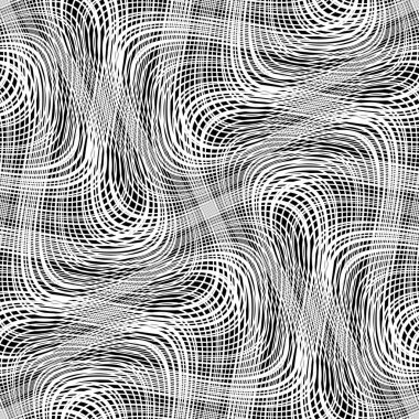 Sorunsuz tek renkli sallanan desen tasarım