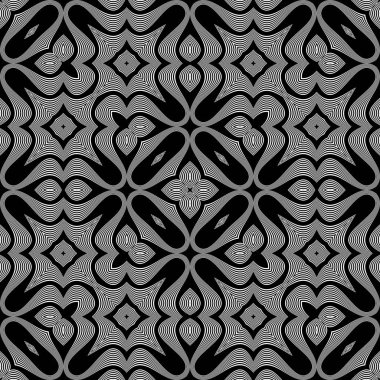 Sorunsuz tek renkli sallanan desen tasarım