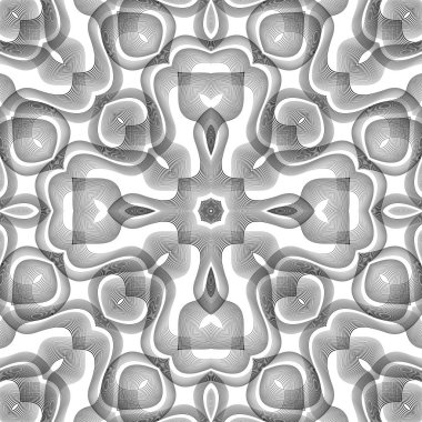 kesintisiz tek renkli dantel desen tasarım