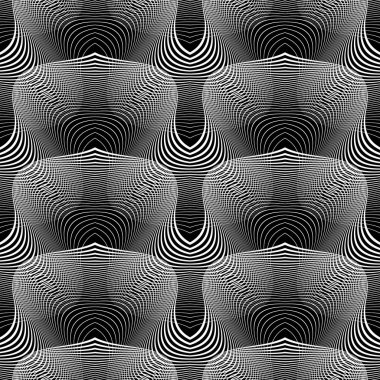 kesintisiz tek renkli ızgara desen tasarım