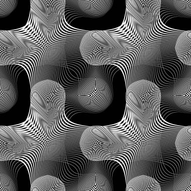 kesintisiz tek renkli ızgara desen tasarım