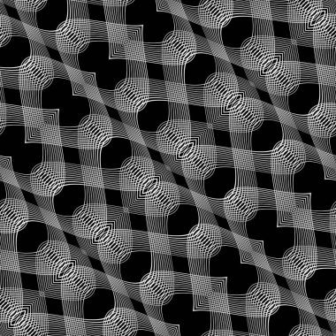 Sorunsuz tek renkli sallanan desen tasarım