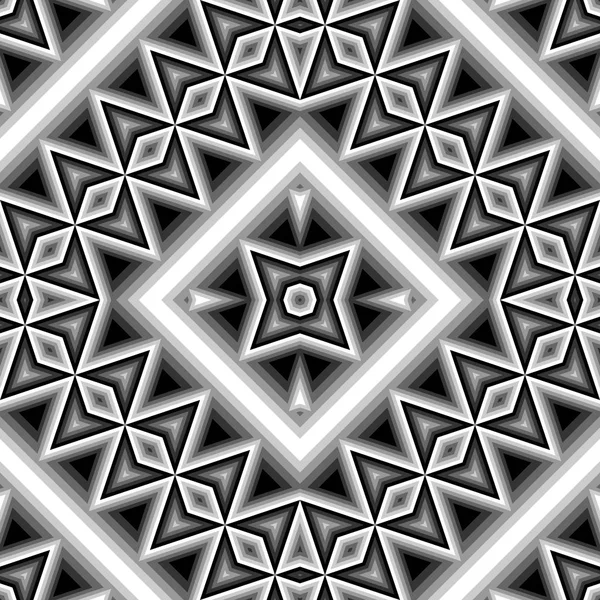 kesintisiz tek renkli geometrik desen tasarım