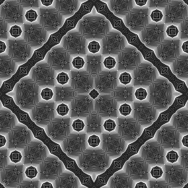 kesintisiz tek renkli dantel desen tasarım