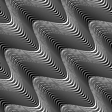 Sorunsuz tek renkli sallanan desen tasarım