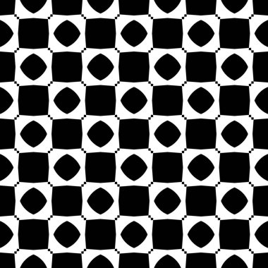 kesintisiz tek renkli geometrik desen tasarım