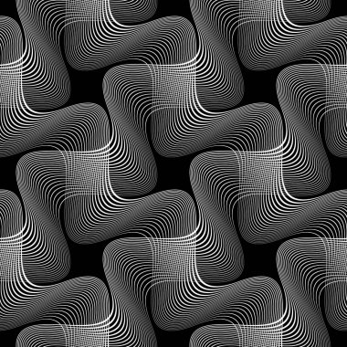 Sorunsuz tek renkli sallanan desen tasarım