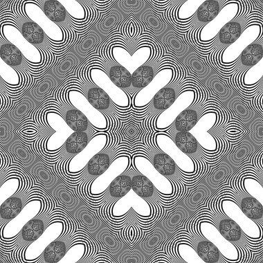 kesintisiz tek renkli dantel desen tasarım