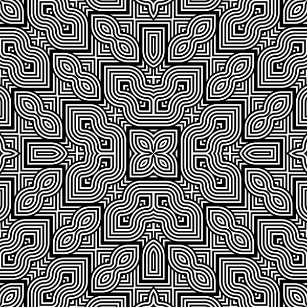 kesintisiz tek renkli geometrik desen tasarım