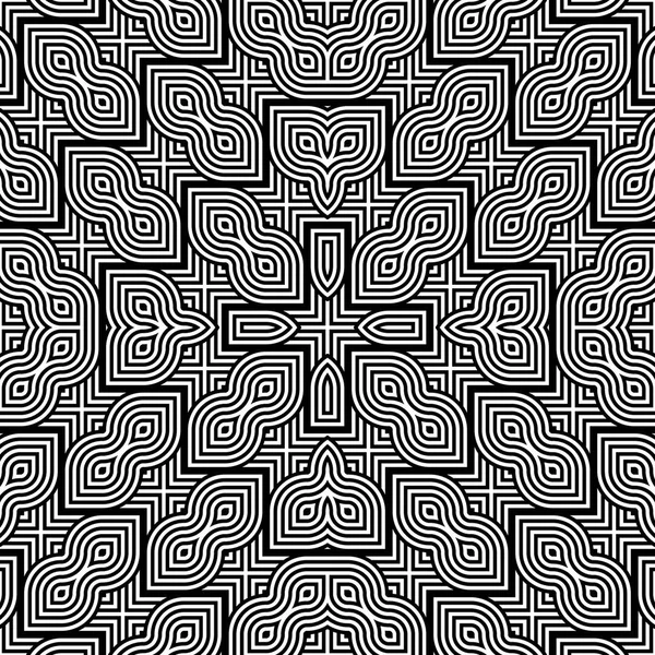 kesintisiz tek renkli geometrik desen tasarım