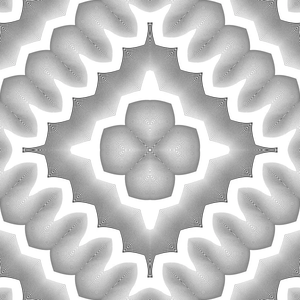 kesintisiz tek renkli dantel desen tasarım