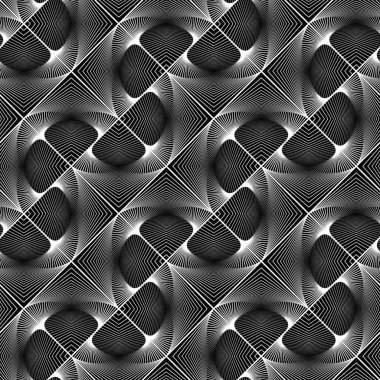 Sorunsuz tek renkli zikzak desen tasarım