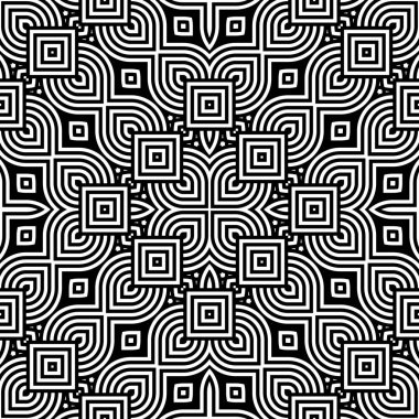 kesintisiz tek renkli dekoratif desen tasarım