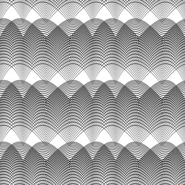 Sorunsuz tek renkli sallanan desen tasarım