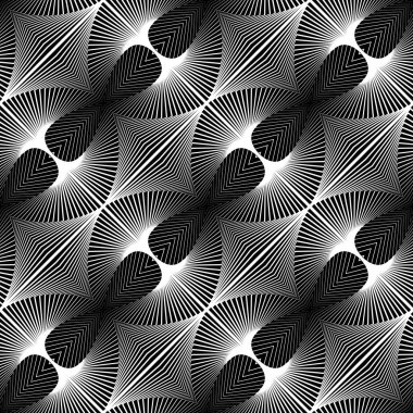 kesintisiz tek renkli dekoratif desen tasarım