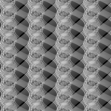 Sorunsuz tek renkli sallanan desen tasarım