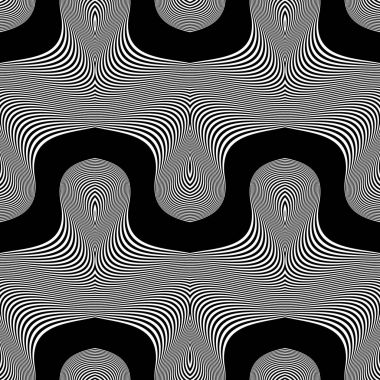 Sorunsuz tek renkli sallanan desen tasarım