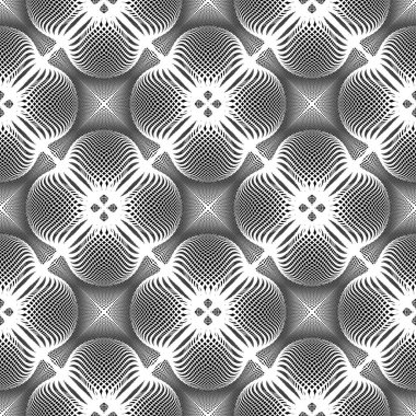 kesintisiz tek renkli ızgara desen tasarım