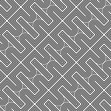 kesintisiz tek renkli geometrik desen tasarım