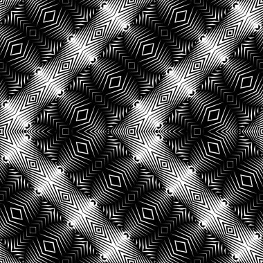 kesintisiz tek renkli dekoratif desen tasarım