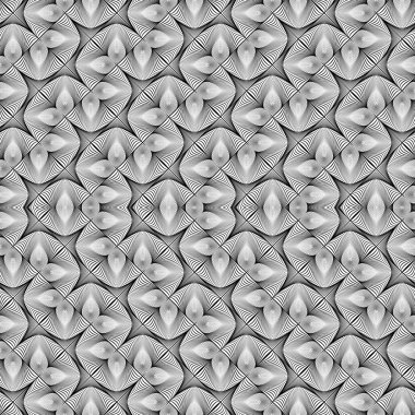 kesintisiz tek renkli dekoratif desen tasarım