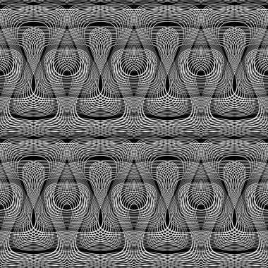 kesintisiz tek renkli ızgara desen tasarım