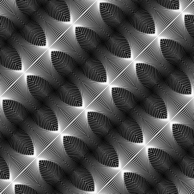 Sorunsuz tek renkli sallanan desen tasarım