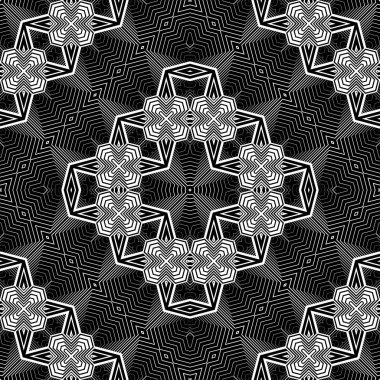 kesintisiz tek renkli dekoratif desen tasarım.