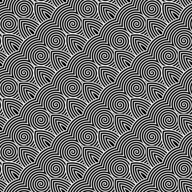 Sorunsuz tek renkli sallanan desen tasarım