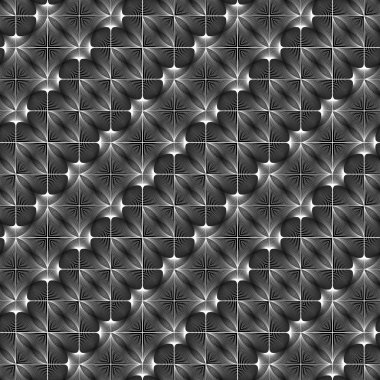 kesintisiz tek renkli dekoratif desen tasarım