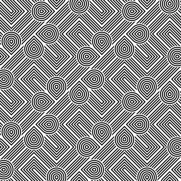 kesintisiz tek renkli geometrik desen tasarım